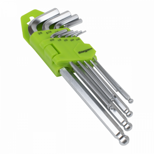 Hex Key Set Long Ball-End 9pc – Imperial