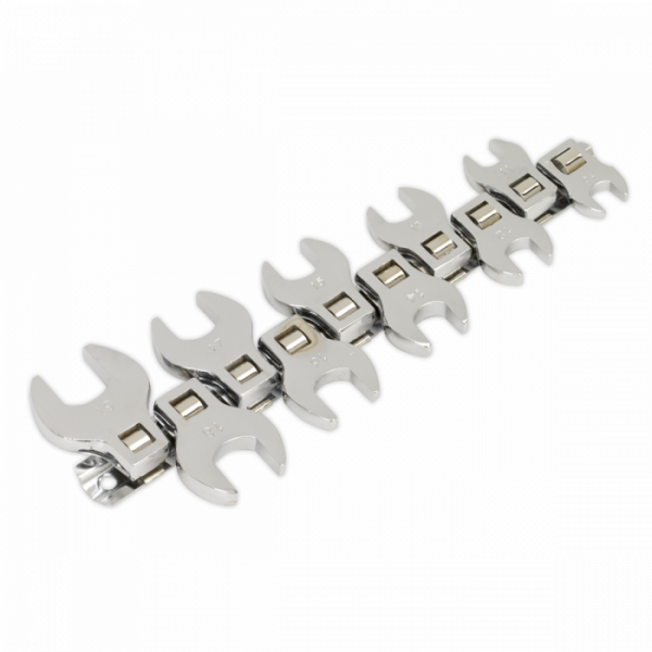 Crow’s Foot Open-End Spanner Set 10pc 3 / 8″Sq Drive Metric