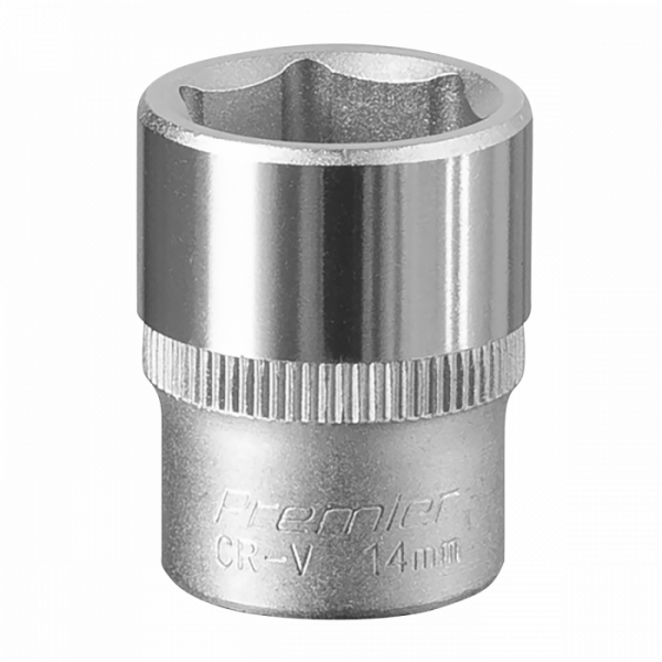 WallDrive® Socket 14mm 1 / 4″Sq Drive