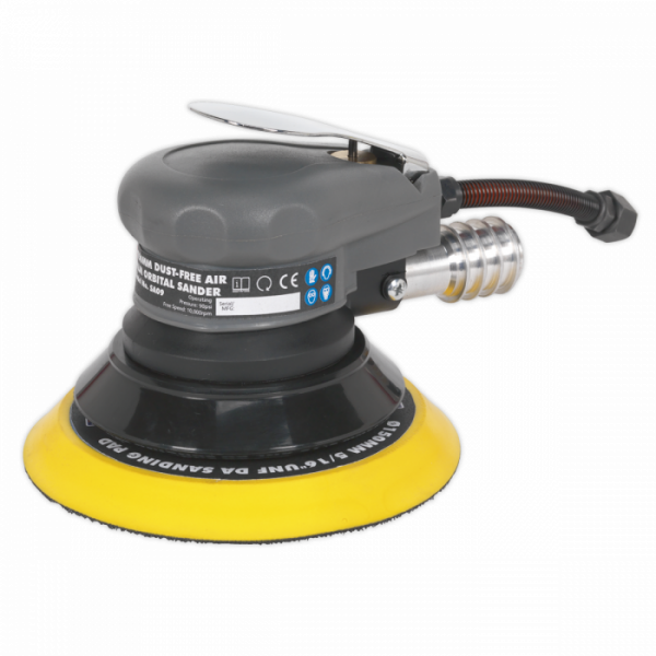 Air Palm Orbital Sander Ø150mm Dust-Free