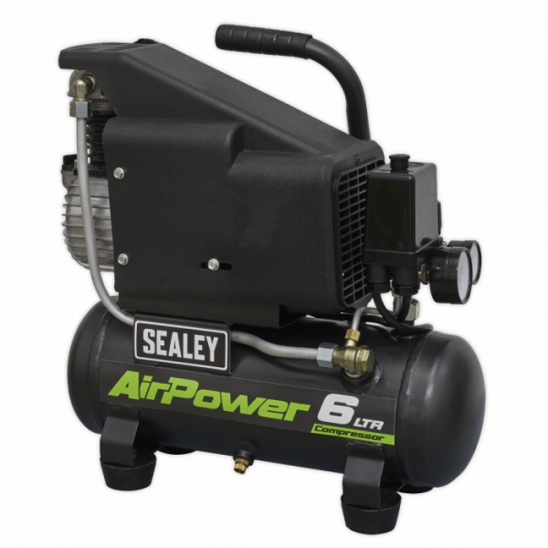 Air Compressor 6L Direct Drive 1hp