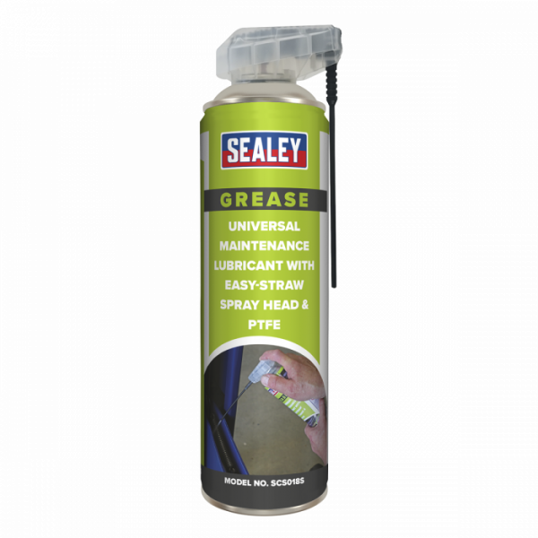 Universal Maintenance Lubricant with Easy-Straw Spray Head & PTFE 500ml