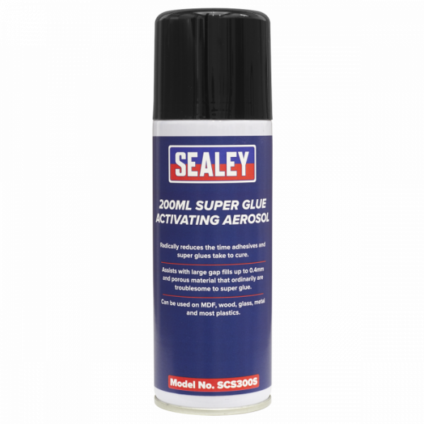 Super Glue Activating Aerosol 200ml Pack of 6