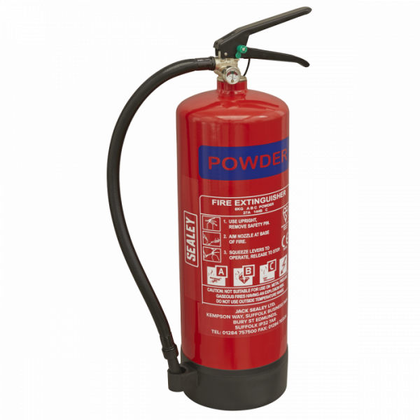 Fire Extinguisher 6kg Dry Powder