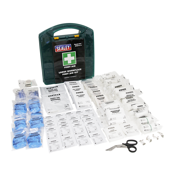 Sealey First Aid Kit, Large - BS 8599-1 Compliant