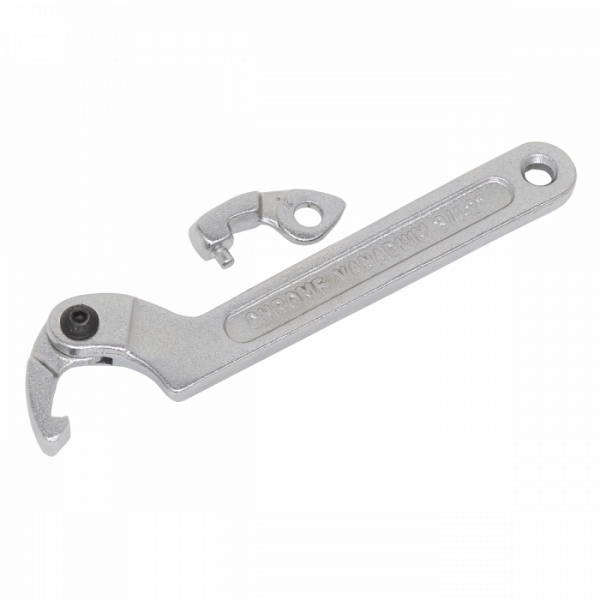 Adjustable C Spanner – Hook & Pin Wrench Set 3pc 19-51mm