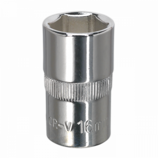 WallDrive® Socket 16mm 1 / 2″Sq Drive Fully Polished