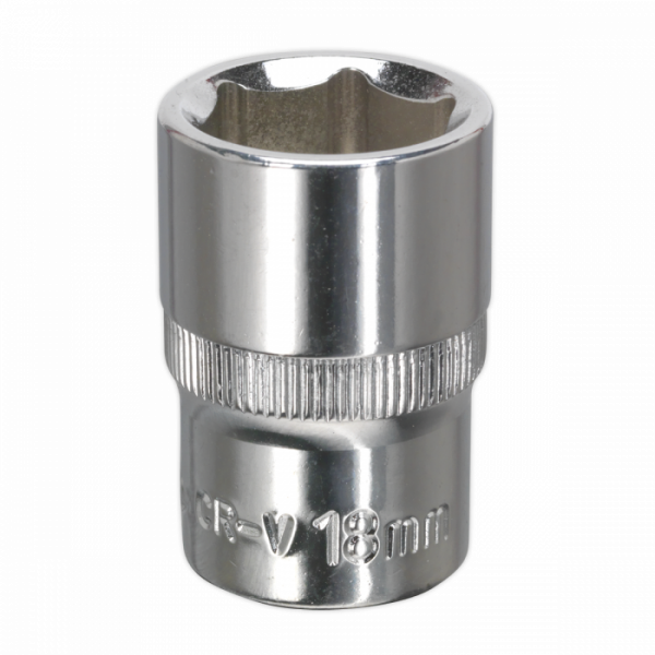 WallDrive® Socket 18mm 1 / 2″Sq Drive Fully Polished