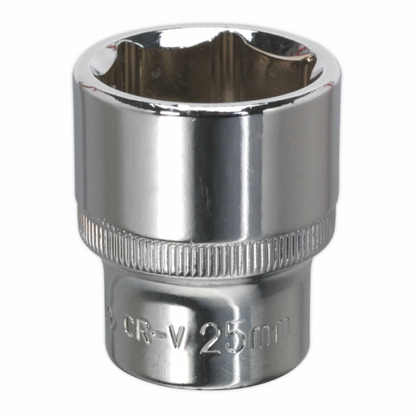 WallDrive® Socket 25mm 1 / 2″Sq Drive Fully Polished