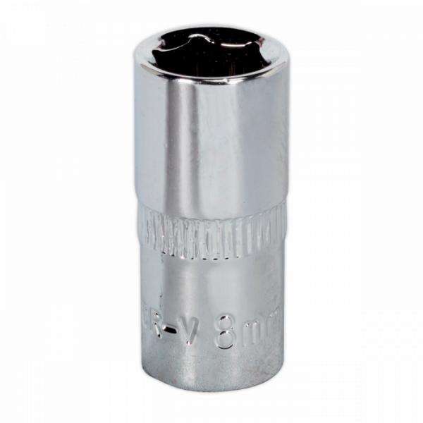 WallDrive® Socket 8mm 1 / 4″Sq Drive Fully Polished