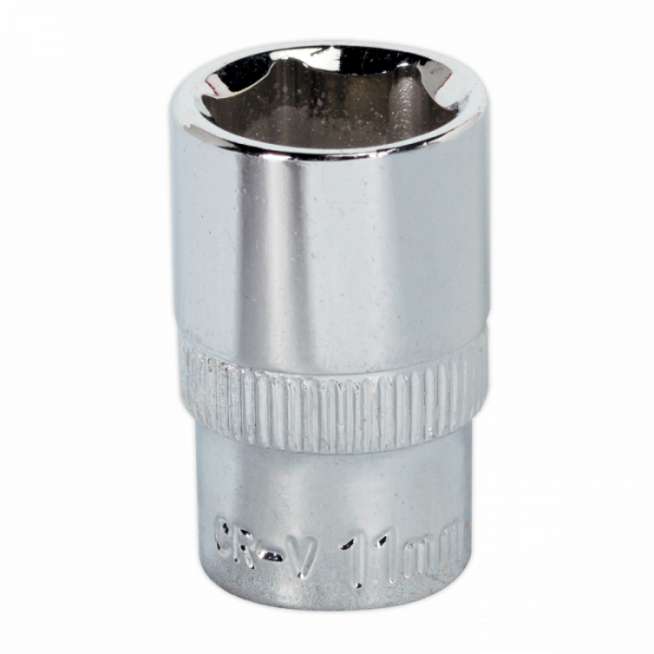 WallDrive® Socket 11mm 1 / 4″Sq Drive Fully Polished