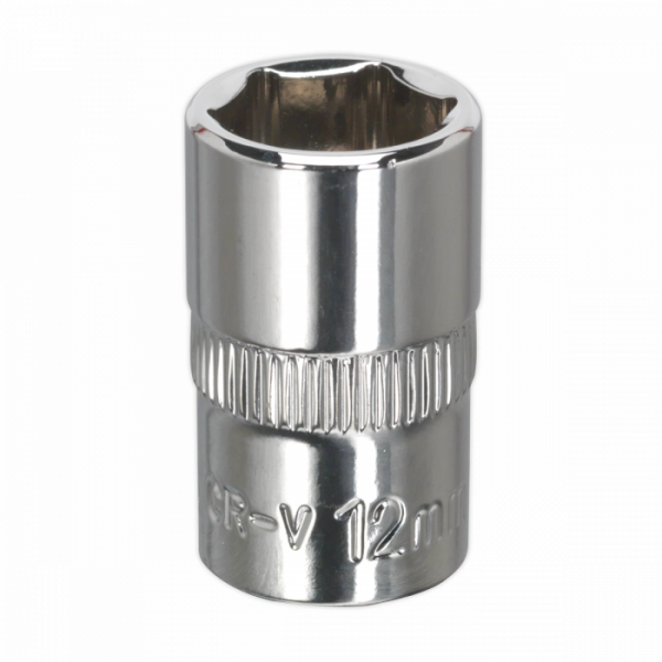 WallDrive® Socket 12mm 3 / 8″Sq Drive Fully Polished