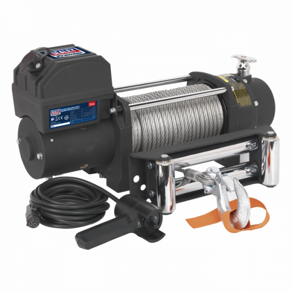 Self-Recovery Winch 4300kg (9500lb) Line Pull 12V