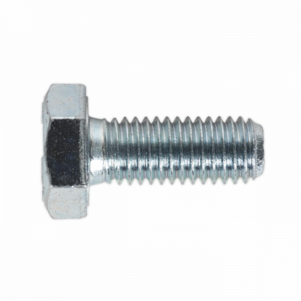 HT Setscrew M10 x 25mm 8.8 Zinc Pack of 25