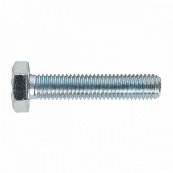 HT Setscrew M10 x 50mm 8.8 Zinc Pack of 25