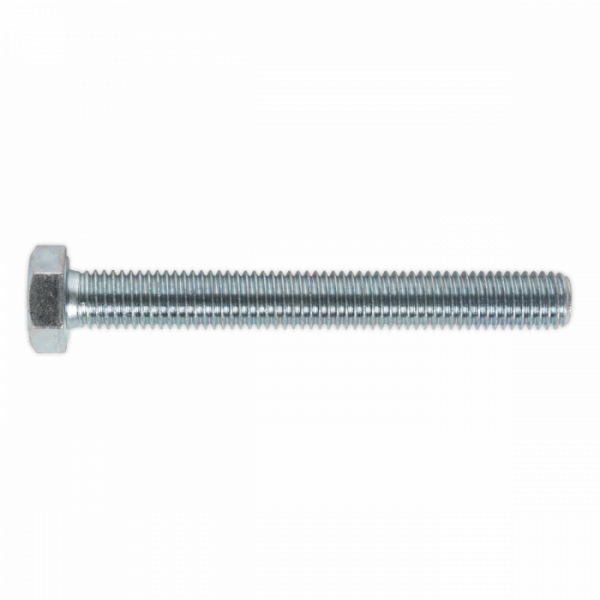 HT Setscrew M12 x 100mm 8.8 Zinc Pack of 10