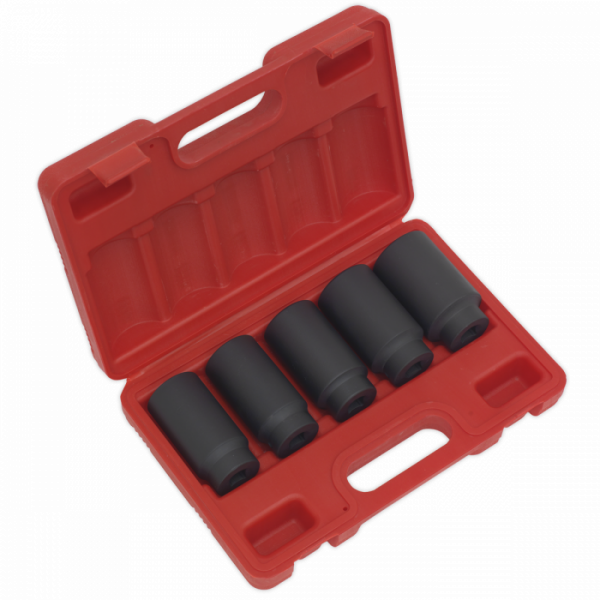 Impact Hub Nut Socket Set 5pc 1 / 2″Sq Drive