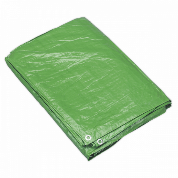 Tarpaulin 3.66 x 4.88m Green