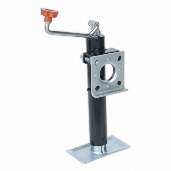 Trailer Jack with Weld-On Swivel Mount 250mm Travel – 900kg Capacity