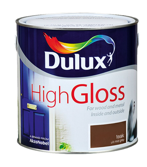 Dulux High Gloss Teak – 2.5L