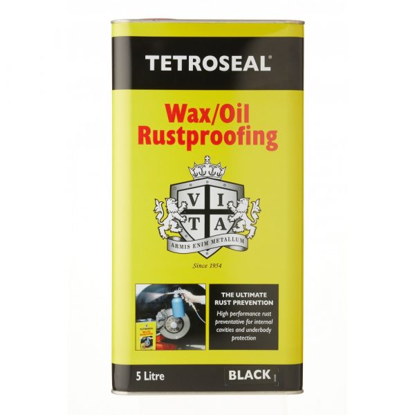 CarPlan™ Tetroseal Wax Oil Black 5lt