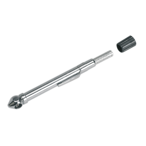 SEALEY TYRE PRESSURE GAUGE WITH POCKET CLIP