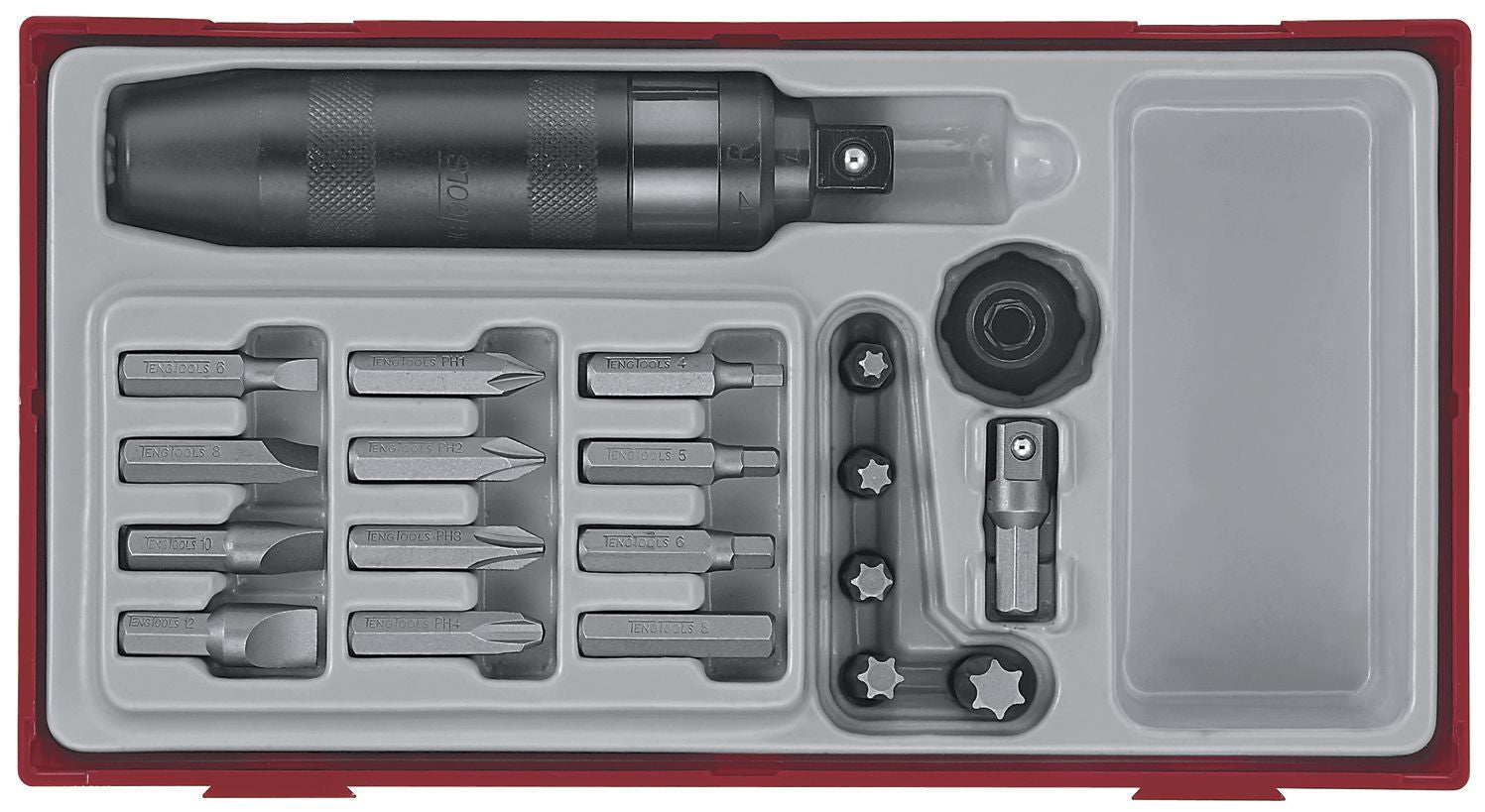 Teng Tools 1/2" Impact Driver Set TT1 20 Pcs - TTID20