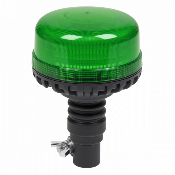 Warning Beacon SMD LED 12 / 24V Flexible Spigot Fixing – Green