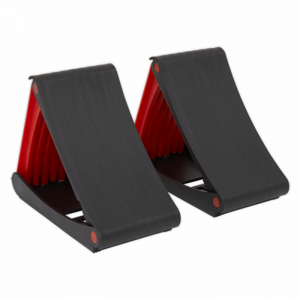 Folding Wheel Chocks – Pair