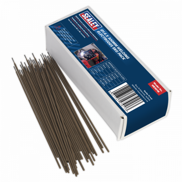 Welding Electrodes Ø1.6 x 300mm 5kg Pack