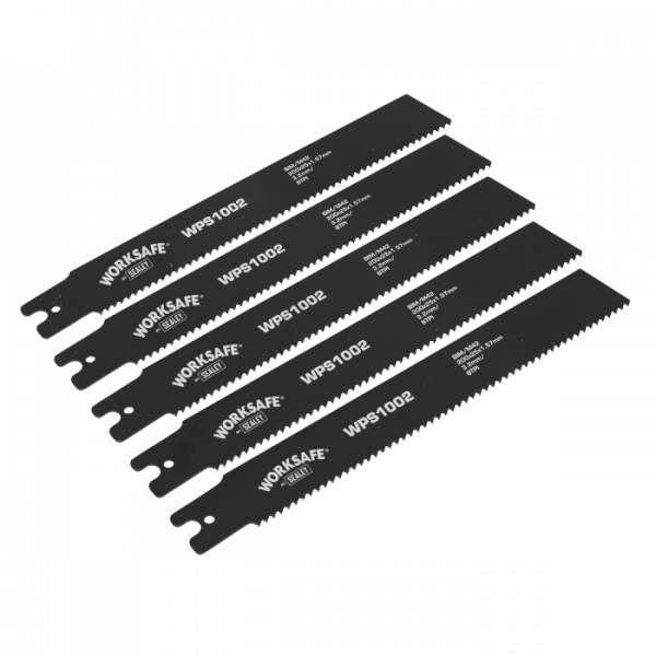 Pipe Saw Blade 200 x 25 x 1.7mm 8tpi – Pack of 5