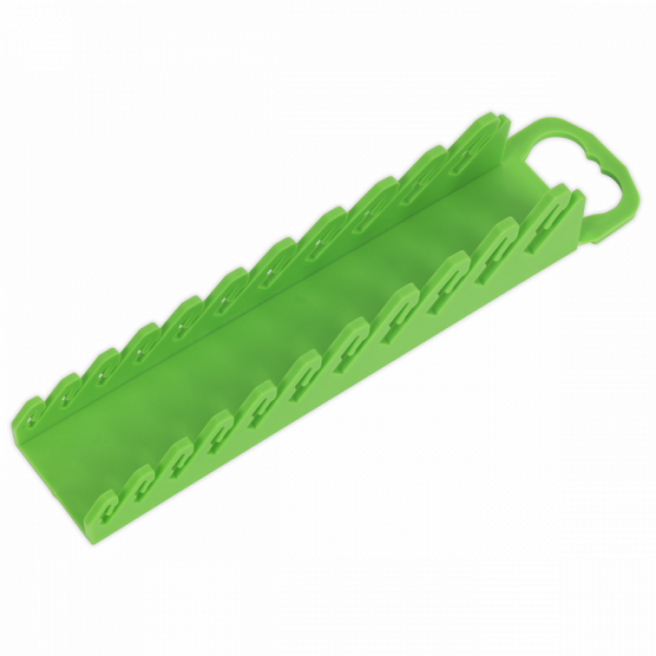 Spanner Rack Capacity 10 Stubby Spanners – Hi-Vis Green