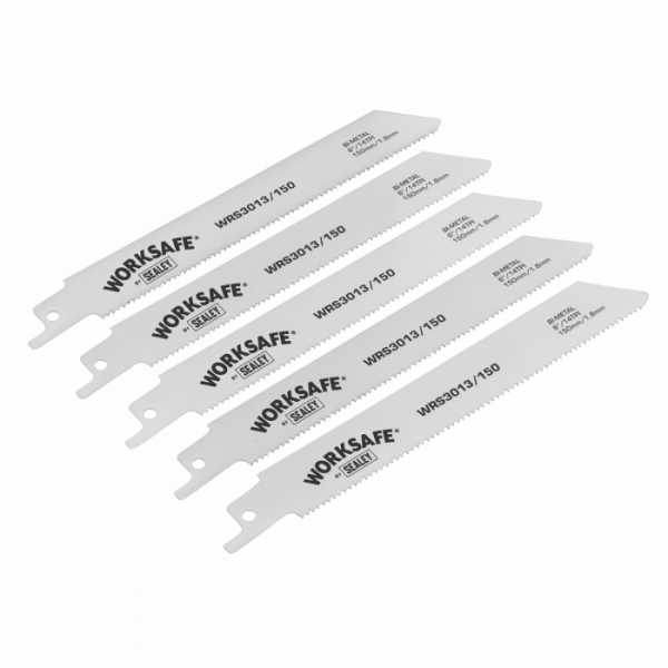 Reciprocating Saw Blade 150mm 14tpi – Pack of 5