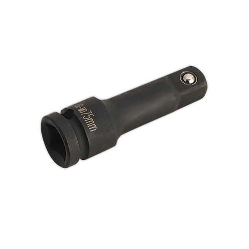 Sealey Impact Extension Bar 1/2"Sq Drive 75mm