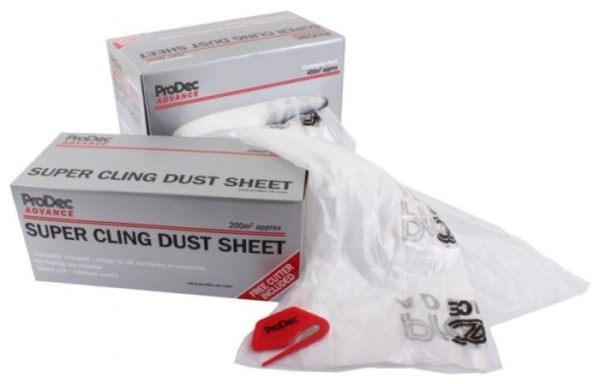 ProDec® Super Cling Polythene Dust Sheet – 200m²