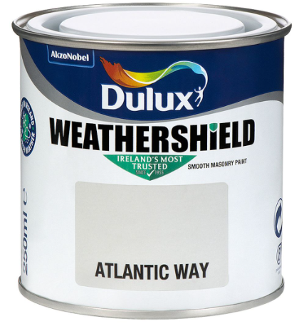 Dulux Weathershield Smooth Masonry Paint, Atlantic Way – 250ml