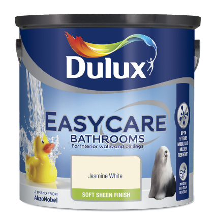 Dulux Easycare Bathrooms Jasmine White 2.5L