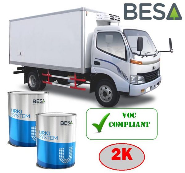 Besa 2K LOW-VOC Truck-Fleet Direct Gloss Mixed Colour – 1lt