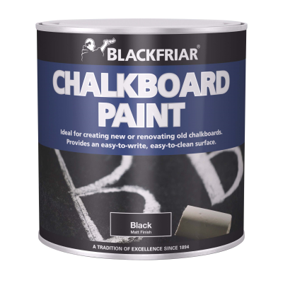 Blackfriar Chalkboard Black Paint – 500ML