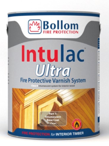 Bollom Intulac Ultra Intumescent Varnish Base Coat 5L