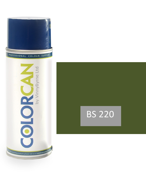 COLORCAN® Air Dry (1K)  /  2-Pack (2K) Aerosol Spray Colour BS 381C-220