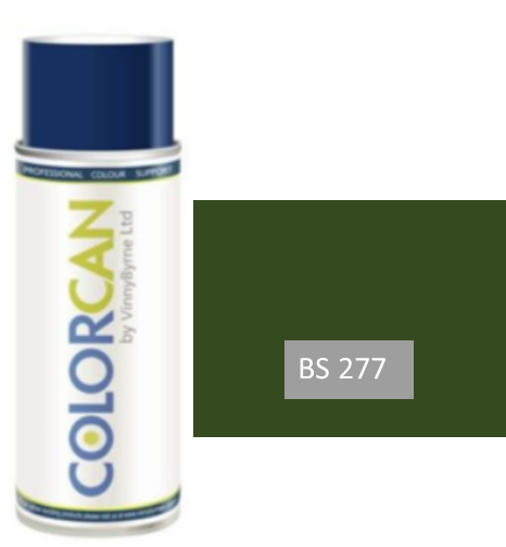 COLORCAN® Air Dry (1K)  /  2-Pack (2K) Aerosol Spray Colour BS 381C-277