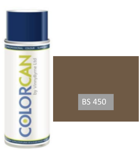 COLORCAN® Air Dry (1K)  /  2-Pack (2K) Aerosol Spray Colour BS 381C-450