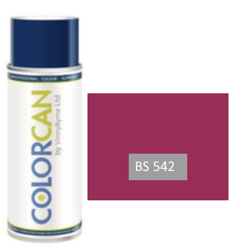 COLORCAN® Air Dry (1K)  /  2-Pack (2K) Aerosol Spray Colour BS 381C-542