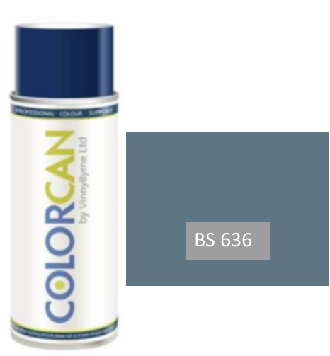 COLORCAN® Air Dry (1K)  /  2-Pack (2K) Aerosol Spray Colour BS 381C-636