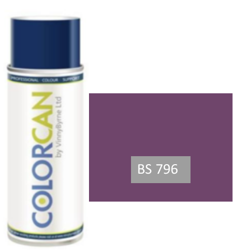 COLORCAN® Air Dry (1K)  /  2-Pack (2K) Aerosol Spray Colour BS 381C-796