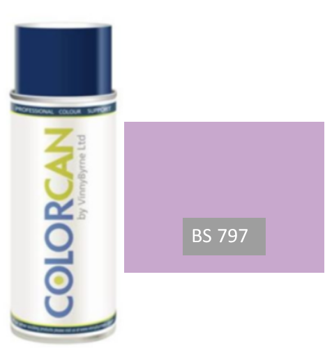 COLORCAN® Air Dry (1K)  /  2-Pack (2K) Aerosol Spray Colour BS 381C-797