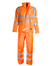 Cargo Callan / Boyne Hi Vis Two Piece Rainsuit, Orange