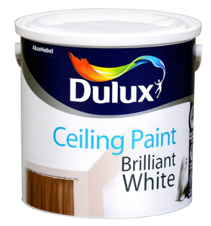 Dulux Ceiling Paint Pure Brilliant White 2.5L