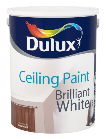 Dulux Ceiling Paint Pure Brilliant White 5L